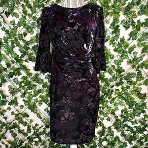 Stunning adrianna papell purple and